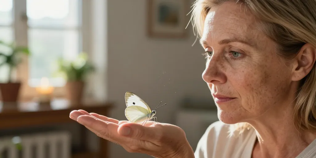 papillon blanc symbolique spirituelle