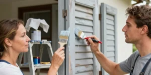Comment peindre des volets en bois?