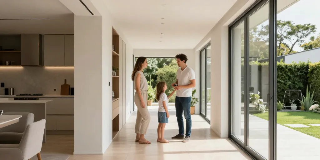 plan maison terrain étroit en longueur