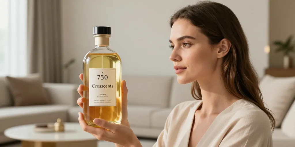 creascents huile parfumée 750 ml