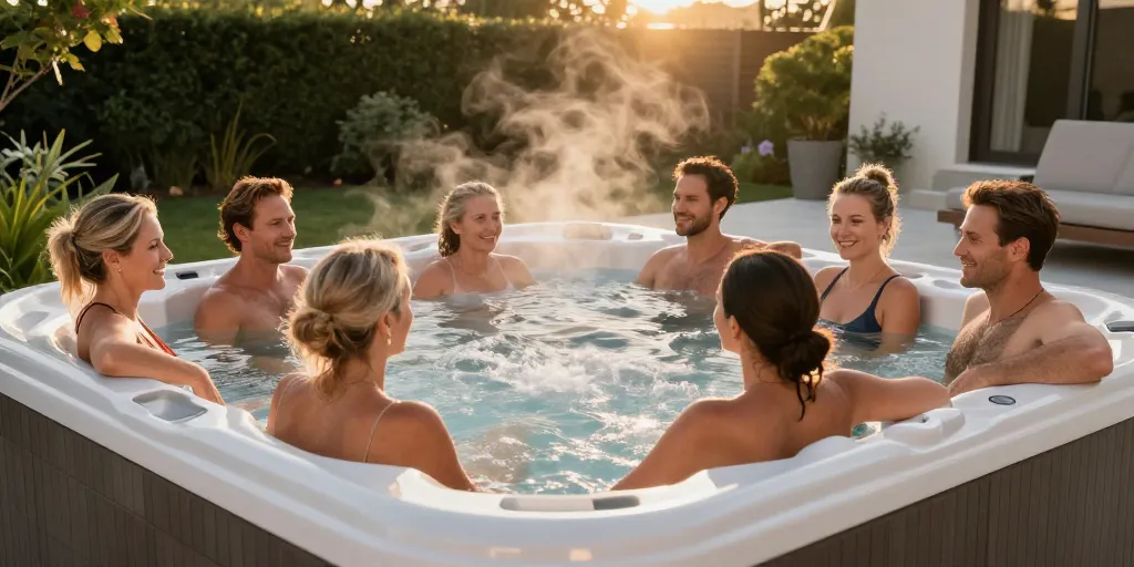 Pourquoi le spa 6 places est le modèle le plus vendu pour la maison ?