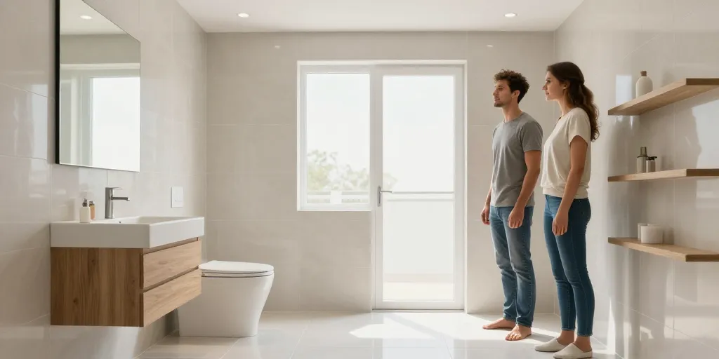 comment aménager une petite salle de bain avec wc