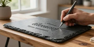 Donner une touche unique à sa maison avec l’ardoise gravée