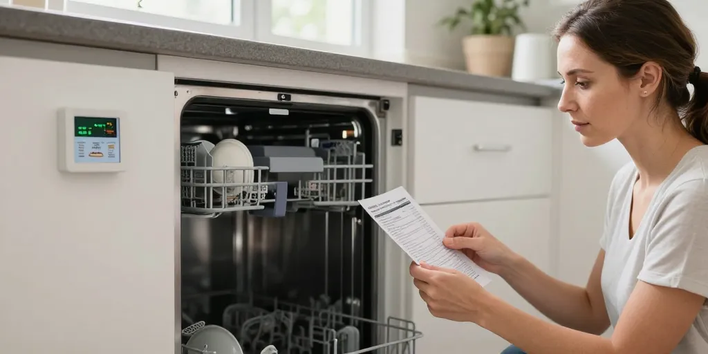 Quelle consommation électrique réelle pour un lave-vaisselle d'entrée de gamme ?