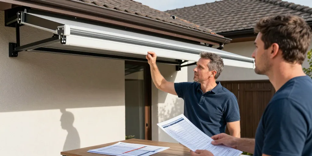 installer un store banne