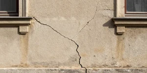 fissure mur extérieur maison ancienne
